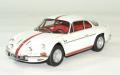 Alpine Renault A110 1600S blanc avec bandes rouges 1971