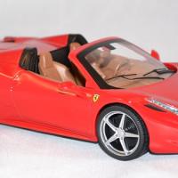 Autominiature01 com ferrari 458 spyder rouge 1 24 hotwheels 2 