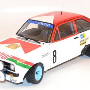 Ford Escort mk2 rs 1800 Suede 1978 Vatanen 1/18 Sunstar