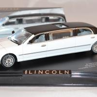 Autominiature01 com lincoln limousine 2000 blanc noire 1 43 sunstar vitesse 1 