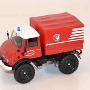 Mercedes Unimog 406 Pompiers Secours montagne 1/50 Solido