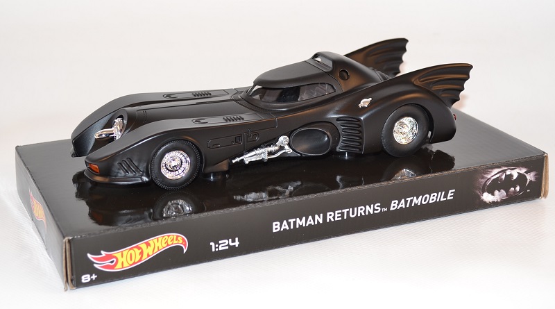 Batmobile 1 24 batman returns hotwheels elite autominiature01 com hwtly51 1 