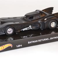 Batmobile 1 24 batman returns hotwheels elite autominiature01 com hwtly51 1 