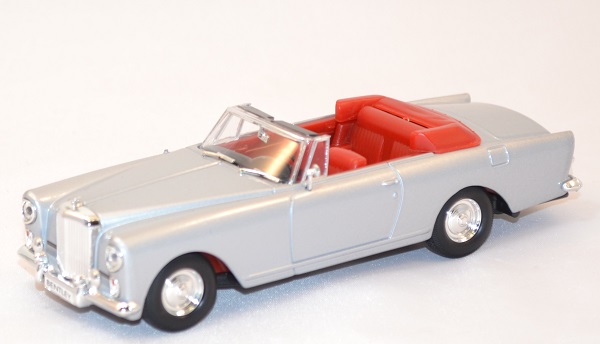 Bentley s2 continental dhc grise 1961 miniature yatming signature 1 43 1