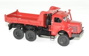 Berliet gbc 8 6x6 1958 benne rouge norev 1 43 autominiature01 4 
