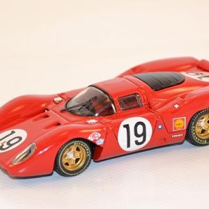 Ferrari 312P 24h du mans 1969 #19 Amon au 1/43 Best