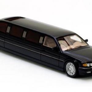 Bmw limousine noire E38 stretch 1999 Neo 1-43 neo45345