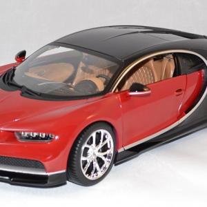 Bugatti chiron rouge Bburago 1/18