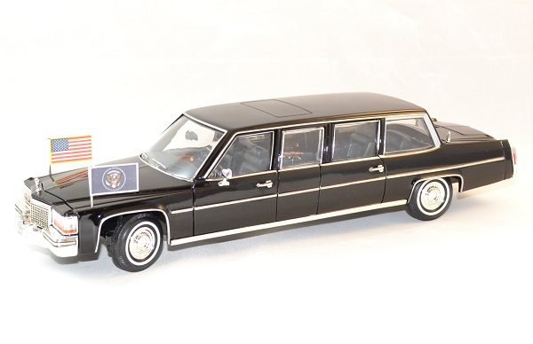 Cadillac limousine 1983 president usa 1 24 lucky diecast autominiature01 1 