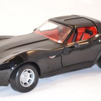 Chevrolet corvette 1979 noire miniature motor max 1 43 autominiature01 com 1 