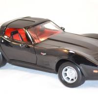 Chevrolet corvette 1979 noire miniature motor max 1 43 autominiature01 com 2 