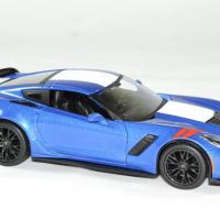 Chevrolet corvette 2017 grand sport bleu 1 24 maisto autominiature01 3 