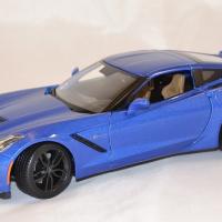 Chevrolet stingray z51 2014 bleue 1 18 maisto www autominiature01 com 1 