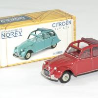 Citroen 2cv azl rouge 1968 norev 1 43 autominiature01 1 