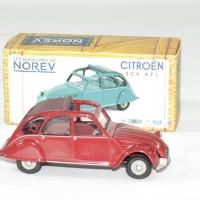 Citroen 2cv azl rouge 1968 norev 1 43 autominiature01 3 