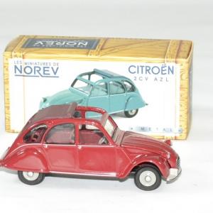 Citroen 2CV azl 1968 Rouge corsaire toit ouvert