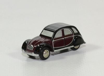 Citroen 2 cv Charleston bordeaux Piccolo Schuco 1-87 151400