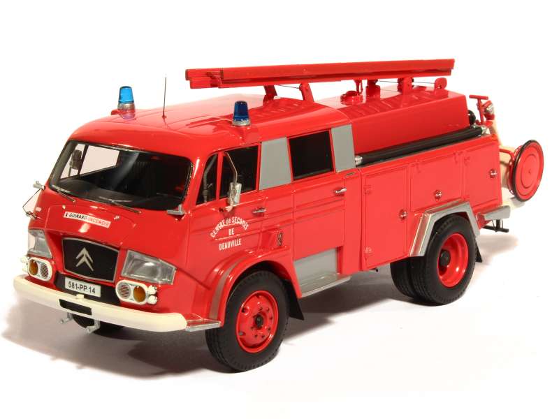 Citroen 700 fpt pompier camion miniature alerte 1 43 autominiature01 1