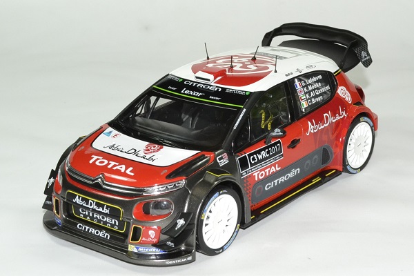Citroen c3 wrc presentation 2017 officielle norev 1 18 autominiature01 1