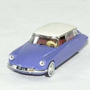 Citroen DS19 bleu / blanc 1959