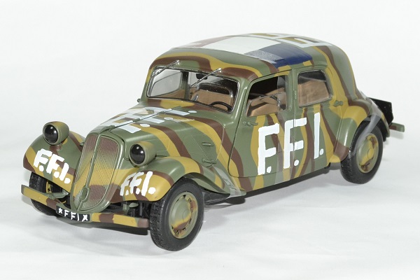 NEW IN BOX SOLIDO MILITARY #6102 CITROEN TRACTION FRANCE FRENCH GAZ FFI 1:50 