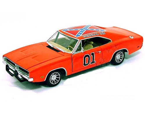 Dodge Charger General Lee 1969 Dukes of Hazard 1-18