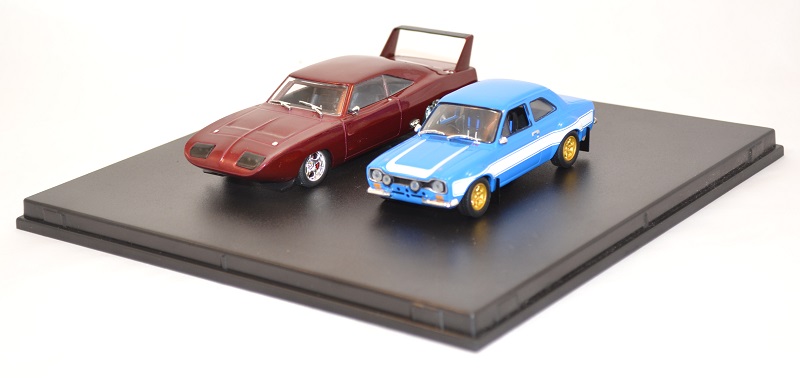 Dodge charger ford escort fast and furious 6 1 43 coffret autominiature01 com 1