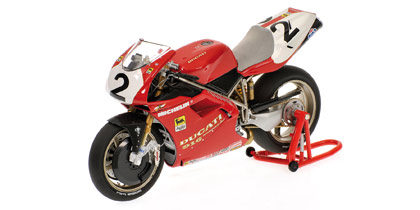 New Ray - Maquette moto 1/12e Ducati Desmosedici Blanc / Rouge