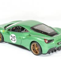 Ferrari 488 gtb green jewel 1 18 bburago autominiature01 2 