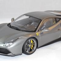 Ferrari 488 gtb grise bburago 1 18 bur16905g autominiature01 2 