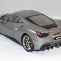 Ferrari 488 gtb grise bburago 1 18 bur16905g autominiature01 3 