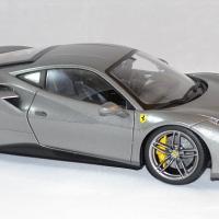 Ferrari 488 gtb grise bburago 1 18 bur16905g autominiature01 4 