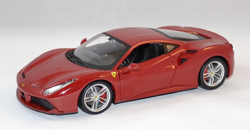 Ferrari 488 gtb rouge bburago 1 24 bur26013 vermillon autominiature01 1 