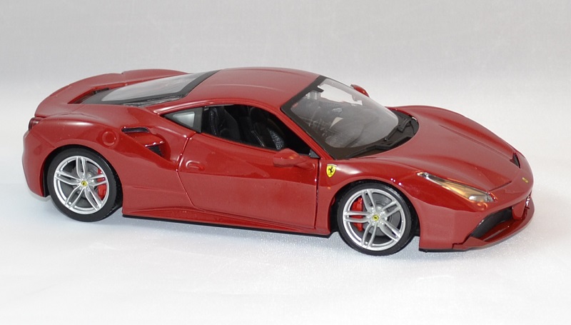 Ferrari 488 gtb rouge bburago 1 24 bur26013 vermillon autominiature01 3 