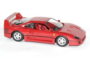 Ferrari f 40 rouge 1 24 bburago autominiature01 3 