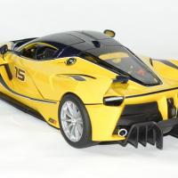 Ferrari fxxk jaune 1 18 bburago 1 18 autominiature01 4 
