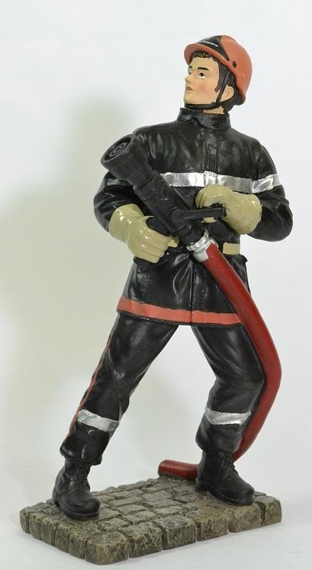 Figurine jeune sapeur pompier pom062 20cm autominiature01