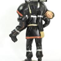 Figurine sapeur pompier sauveteur 20cm pom057 autominiature01 2 