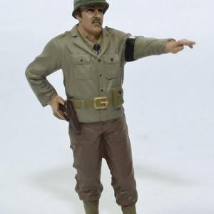 Figurine Soldat armée américaine MP main en l'air WW2 USA