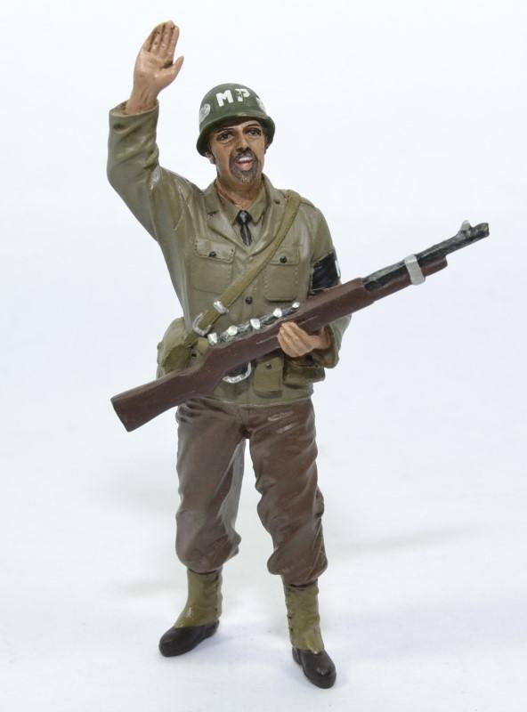 Figurine Soldat américain MP WW2 American Diorama 1/18 AMD77414