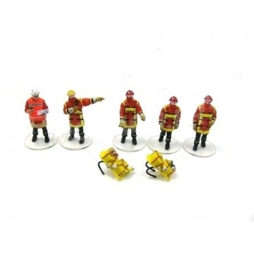 Figurines sauveteurs securite civile 1 43 alerte autominiature01