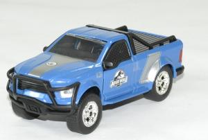 Ford f 150 bleu jurassic world rescue jada toys 1 43 autominiature01 1 