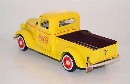 Ford pick up 1937 jaune coca cola 1 24 433213 autominiature01 com 3 