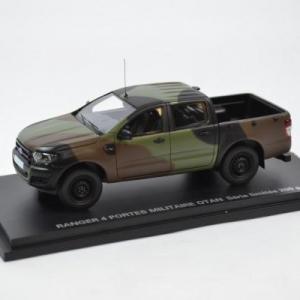 Ford Ranger double cabine 2016 Armée française avec camouflage 3 tons OTAN europe Alarme 1/43