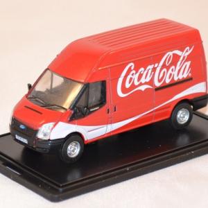 Ford Transit rouge Coca Cola livraison