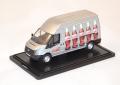 Ford Transit silver Coca Cola light delivery 1/76 Oxford