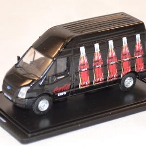 Ford Transit black Coca Cola zero delivery 1/76 Oxford