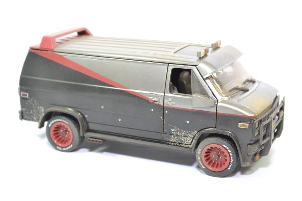 1/12 : Le GMC Vandura de l'Agence Tous Risques modélisé par Greenlight -  PDLV