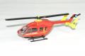 Hélicoptère Eurocopter EC 145 pompier rouge