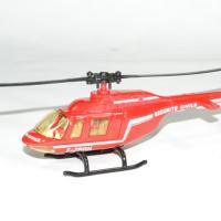 Helicoptere securite civile pompier bburago 2 